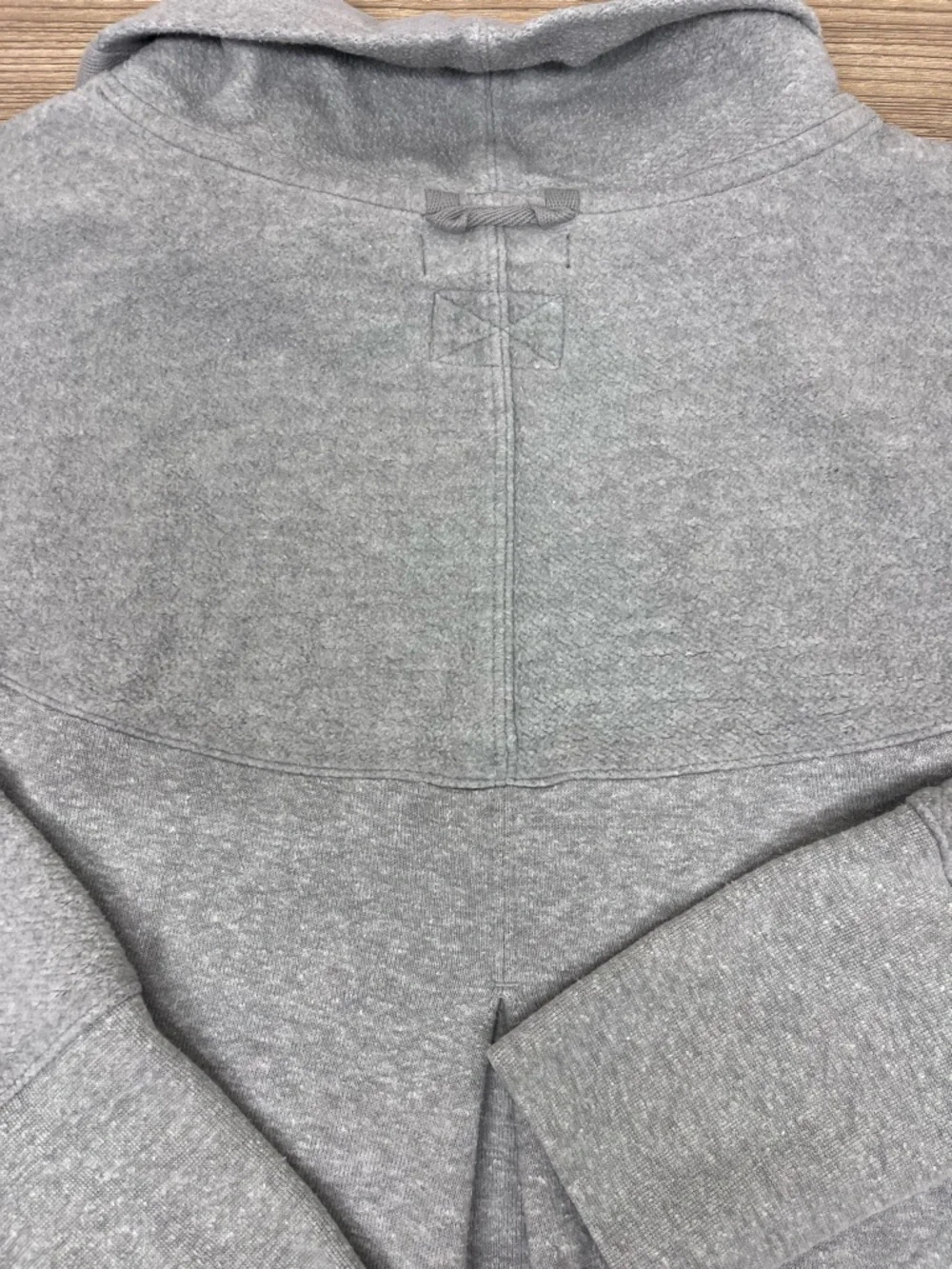 Prana Cowl Neck Top Pullover Sweater Gray Size Small